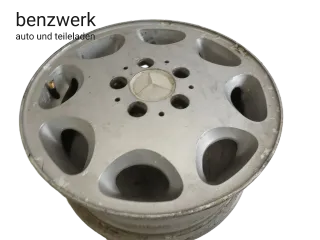 Mercedes W124 1x Alufelge 8-Loch  6,5Jx15 ET44 ORIGINAL 1244011802 - Bild 1