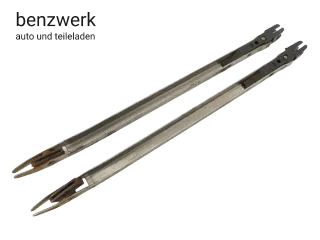 Mercedes W123 W126 2X Hebel Windabweiser Schiebedach ORIGINAL 1237800038 ✔️ - Bild 2