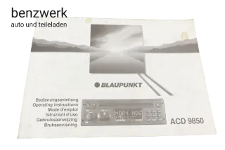 Blaupunkt ACD9850 Bedienungsanleitung  ✔️ - Bild 1