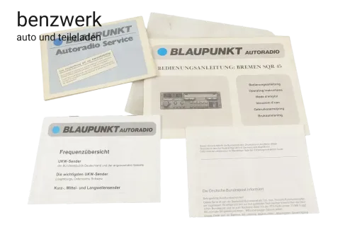 Blaupunkt Bremen SQR 45 Bedienungsanleitung ✔️