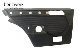 Mercedes W124 Kombi S124 Mopf1 Türverkleidung hinten links Stoff schwarz - Bild 1
