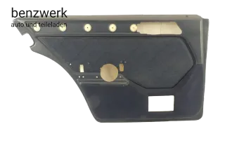Mercedes W124 Kombi S124 Mopf2 Türverkleidung hinten links Stoff blau ORIGINAL - Bild 1