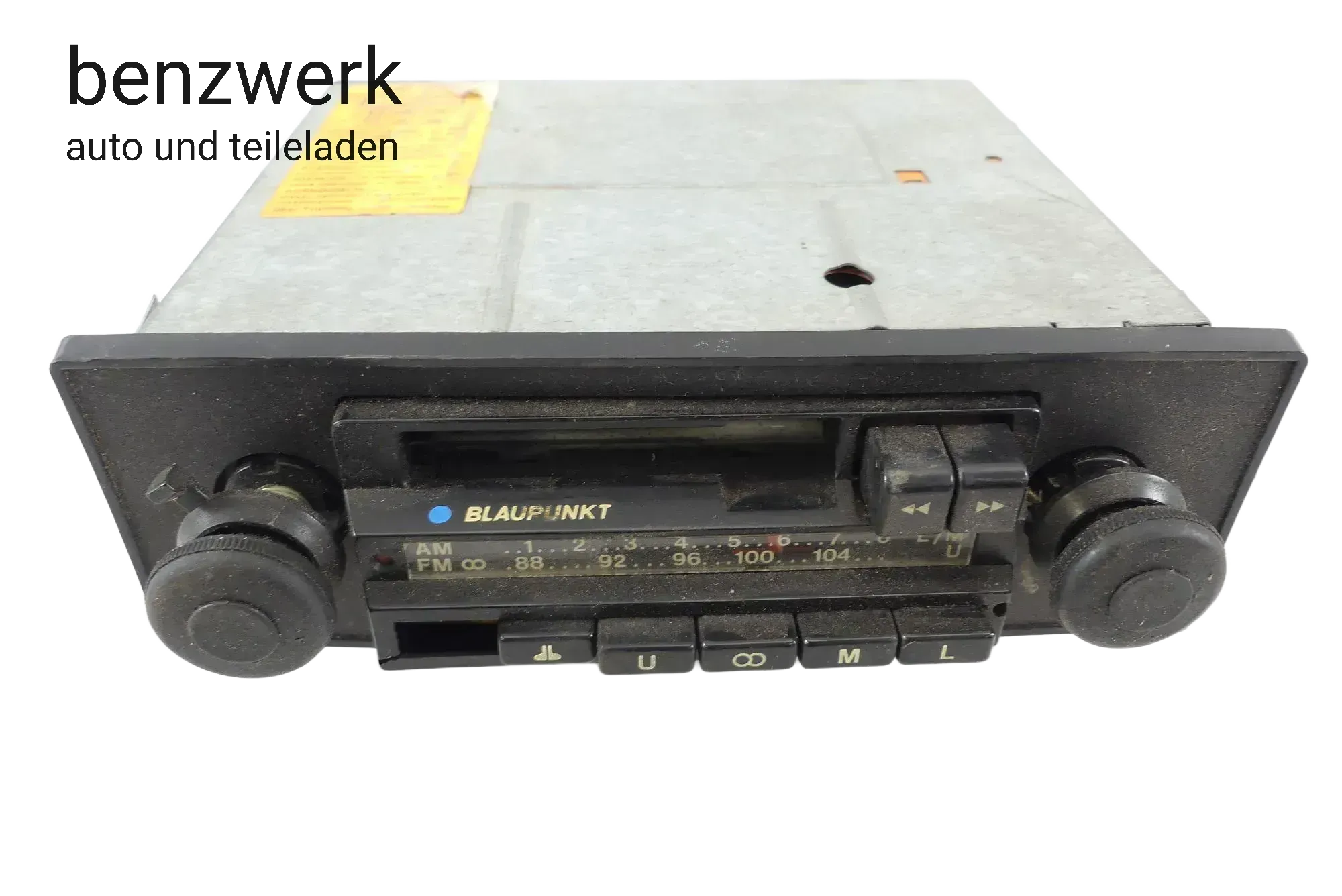 Oldtimer Youngtimer Autoradio Kassette Blaupunkt Stockholm 22  ✔️ - Bild 1
