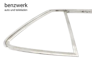 Mercedes SL R107 2x Zierrahmen Fenster seitlich für Hardtop ✔️ - Bild 2