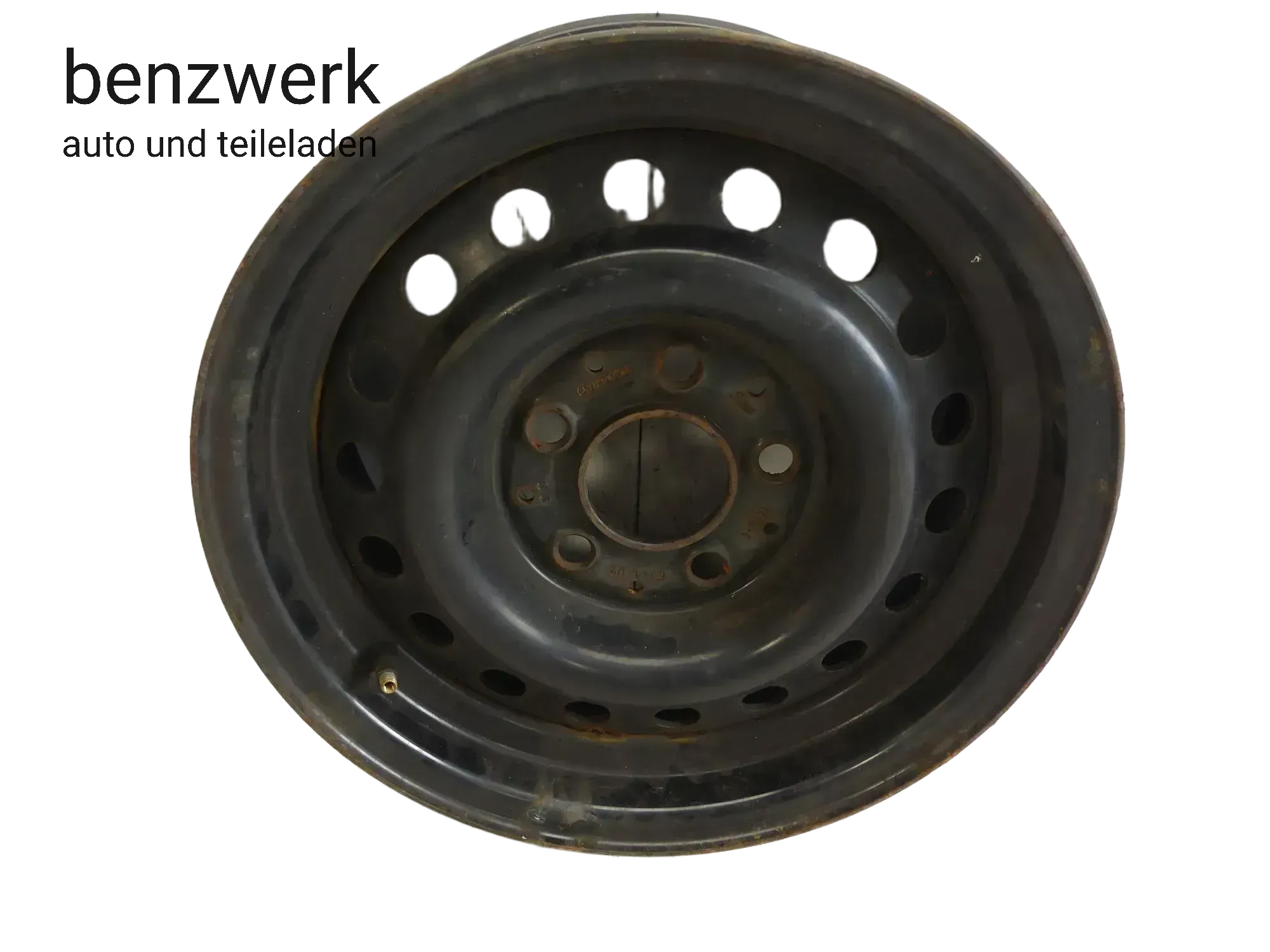 Mercedes W123 1x Felge Stahlfelge 6x14 ET30 ORIGINAL 1234001602 ✔️ - Bild 1