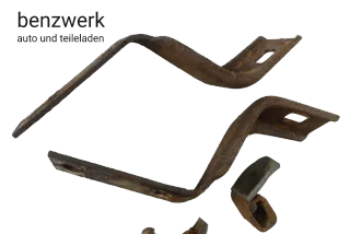 Mercedes W123 Coupe C123 Halter Set Verstärkung Stoßstange hinten 1238800014✔️ - Bild 3