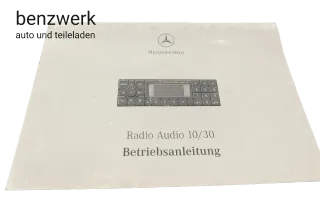 Mercedes Audio 10/30 Betriebsanleitung Bedienungsanleitung 1705846482 ✔️ - Bild 1
