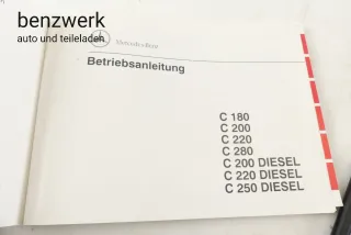 Mercedes W202 Betriebsanleitung Bedienungsanleitung 2025841696 ✔️ - Bild 2