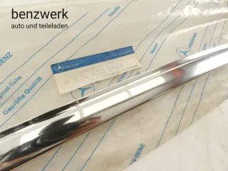 Mercedes W126 Zierstab Frontscheibe oben rechts NEU NOS ORIGINAL 1266702622 - Bild 3
