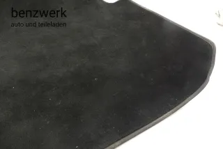 Mercedes W124 Kombi S124 Teppich Velours Kofferraum schwarz  ✔️ - Bild 3