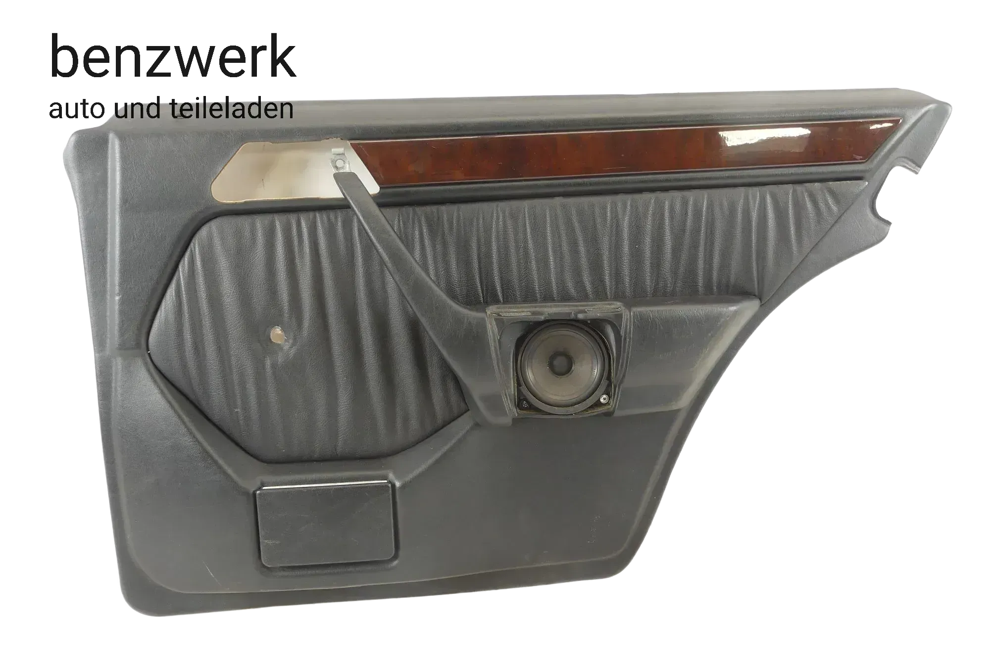 Mercedes W124 S124 Mopf Türverkleidung Leder schwarz hinten rechts ✔️ - Bild 1