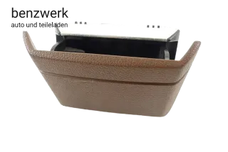 Mercedes W123 Aschenbecher hinten braun tabak Mahagoni - Bild 1