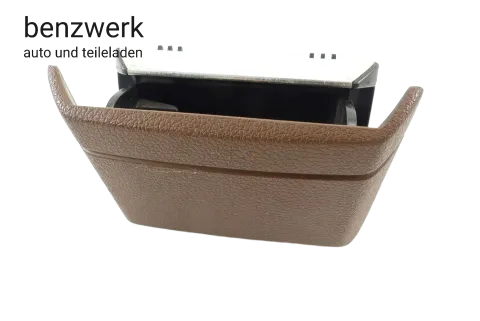 Mercedes W123 Aschenbecher hinten braun tabak Mahagoni