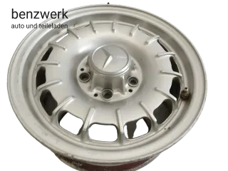 Mercedes W123 1x Felge Alufelge Barockfelge ORIGINAL 6x14 ET30 1084000902 ✔️ - Bild 1