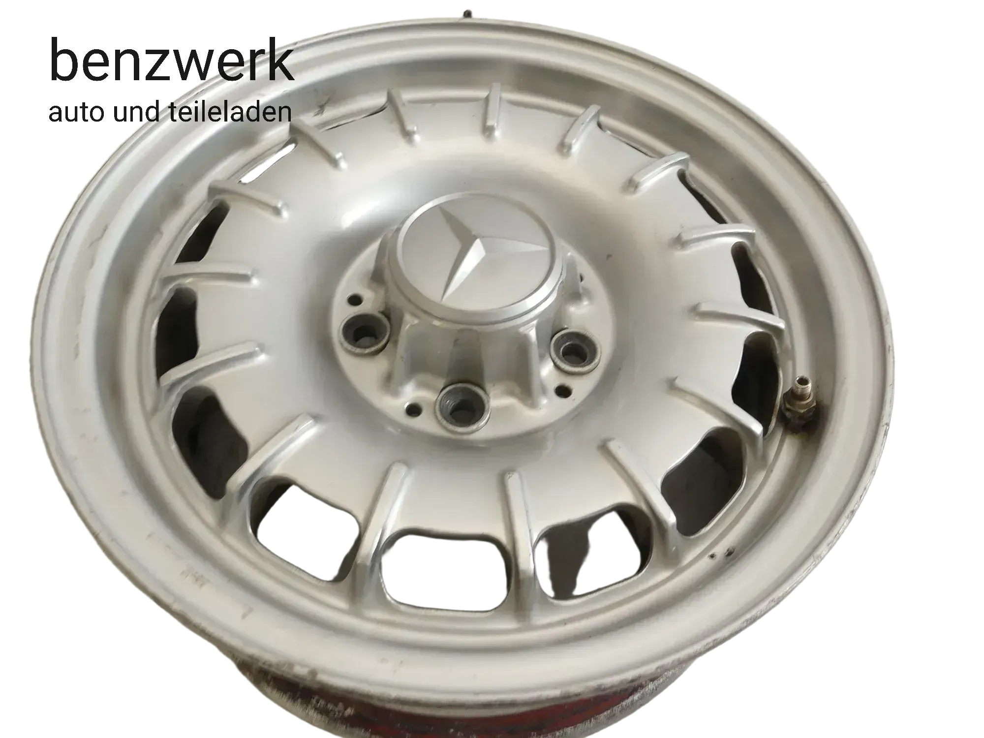 Mercedes W123 1x Felge Alufelge Barockfelge ORIGINAL 6x14 ET30 1084000902 ✔️ - Bild 1