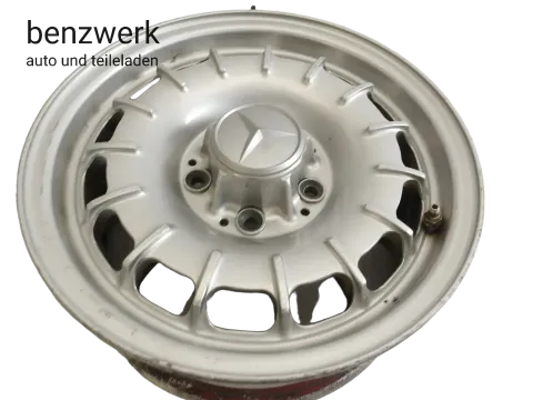 Mercedes W123 1x Felge Alufelge Barockfelge ORIGINAL 6x14 ET30 1084000902 ✔️