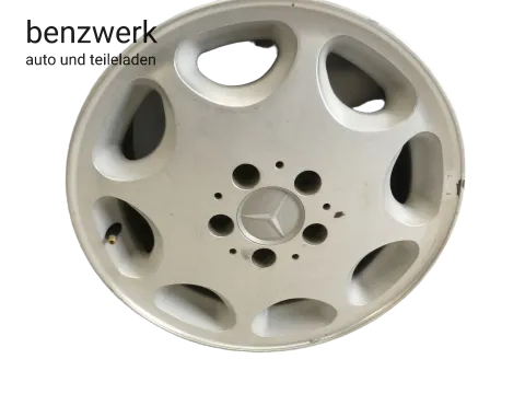 Mercedes W140 1x Alufelge 8-Loch 7,5x16 ET51 ORIGINAL 1404001402 ✔️