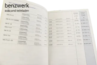 Merceses Broschüre Faltblatt Preisliste 02/93 6060019365/1 ✔️ - Bild 2