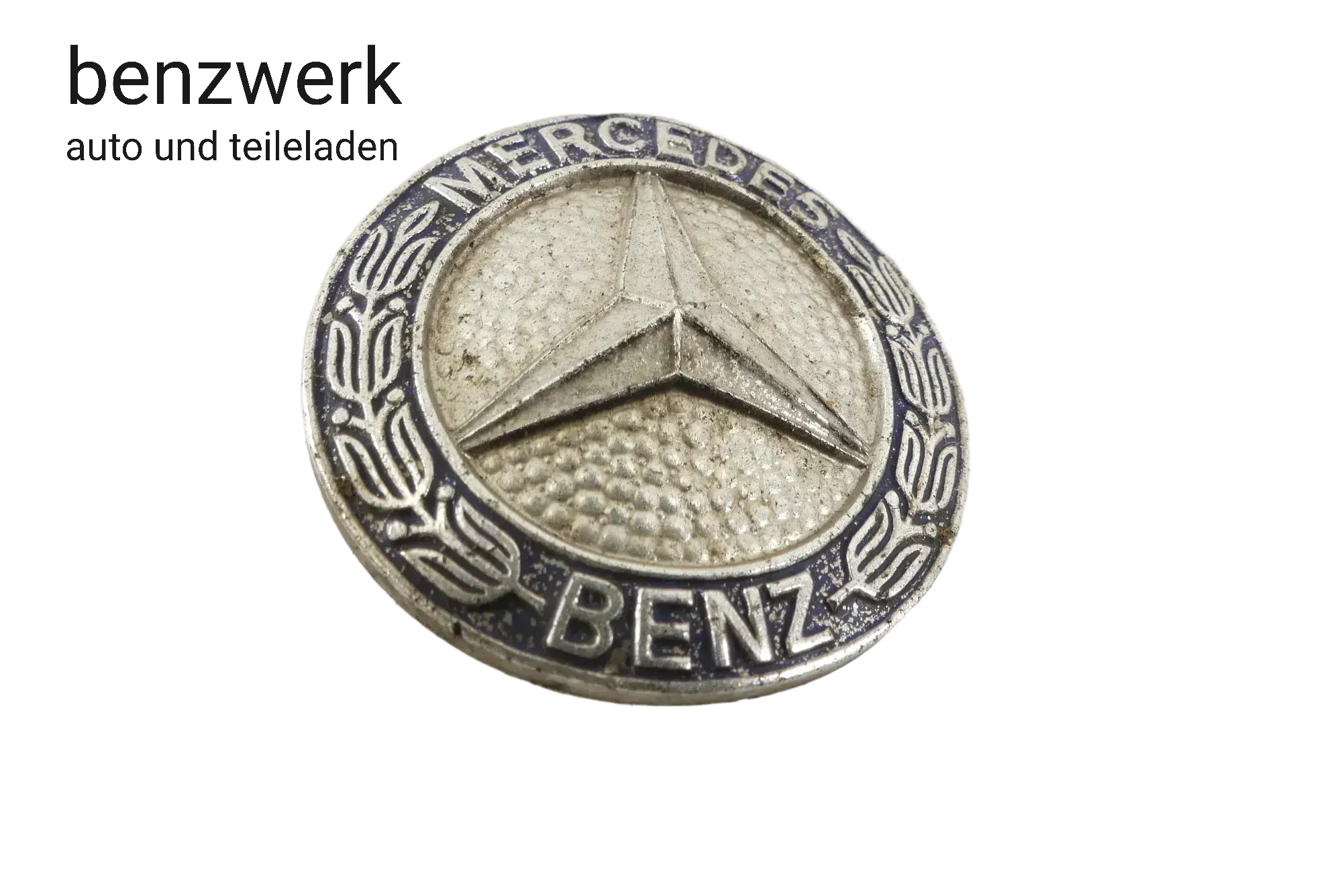 Mercedes W123 W126 Emblem Stern Plakette Kühlergrill ORIGINAL 1268800188✔️ - Bild 1