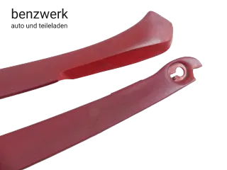 Mercedes SL R107 2x Abdeckung Hardtop links rechts rot 1076900135 1076900235✔️ - Bild 3