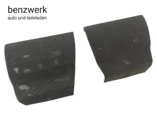 Mercedes W124 Kombi S124 2x Abdeckung Lautsprecher hinten links rechts schwarz - Bild 1