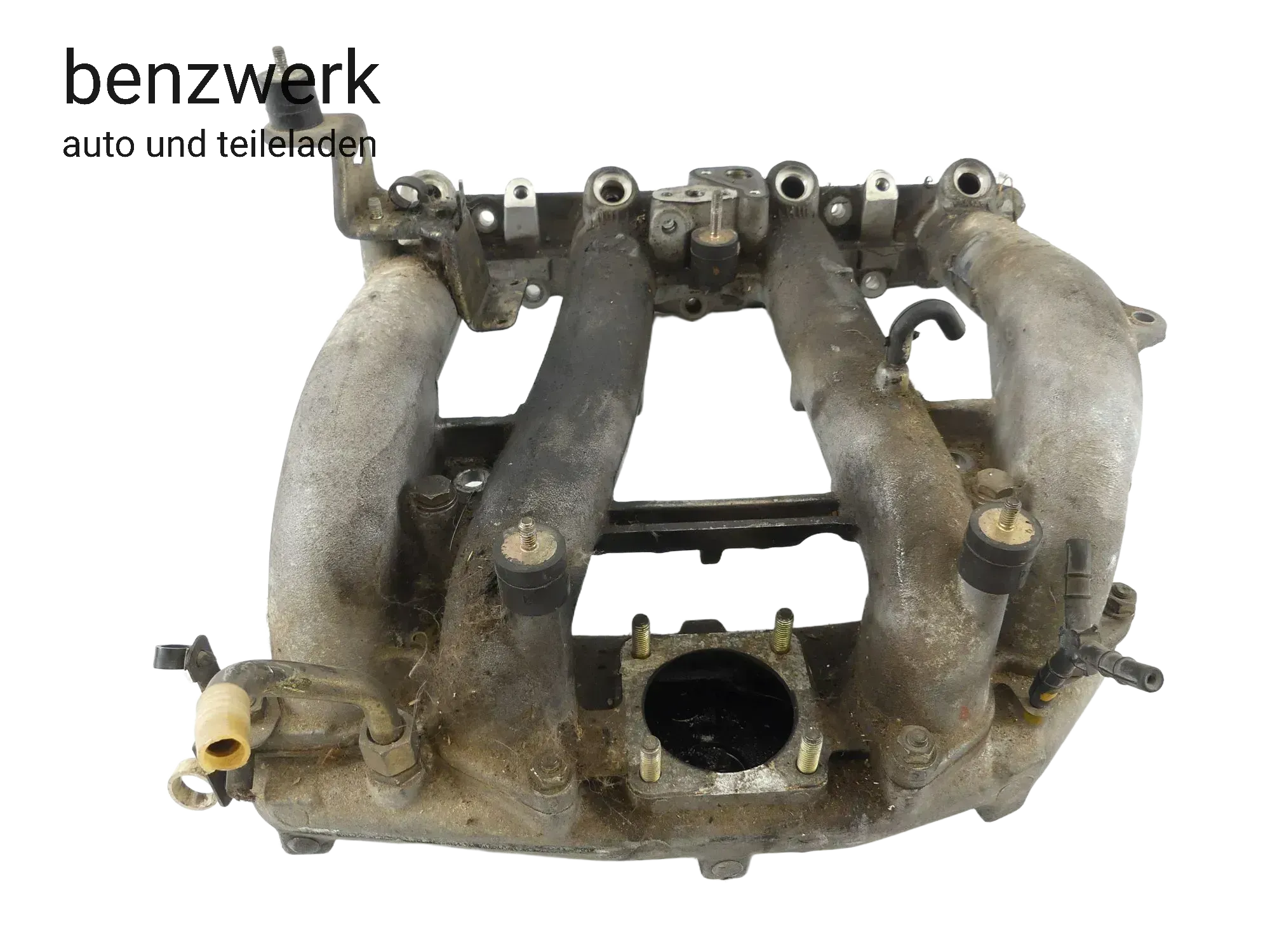 Mercedes M102 W124 W201 Ansaugbrücke Ansaugkrümmer 1021411190 1021413601 - Bild 1