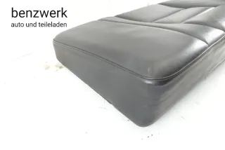 Mercedes W124 Kombi S124 Mopf Sitzfläche hinten links Leder schwarz ✔️ - Bild 5