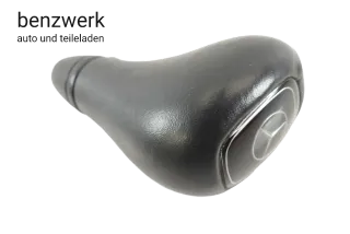 Mercedes W210 W202 W208 Schaltknauf Automatik Leder Schwarz ✔️ - Bild 1