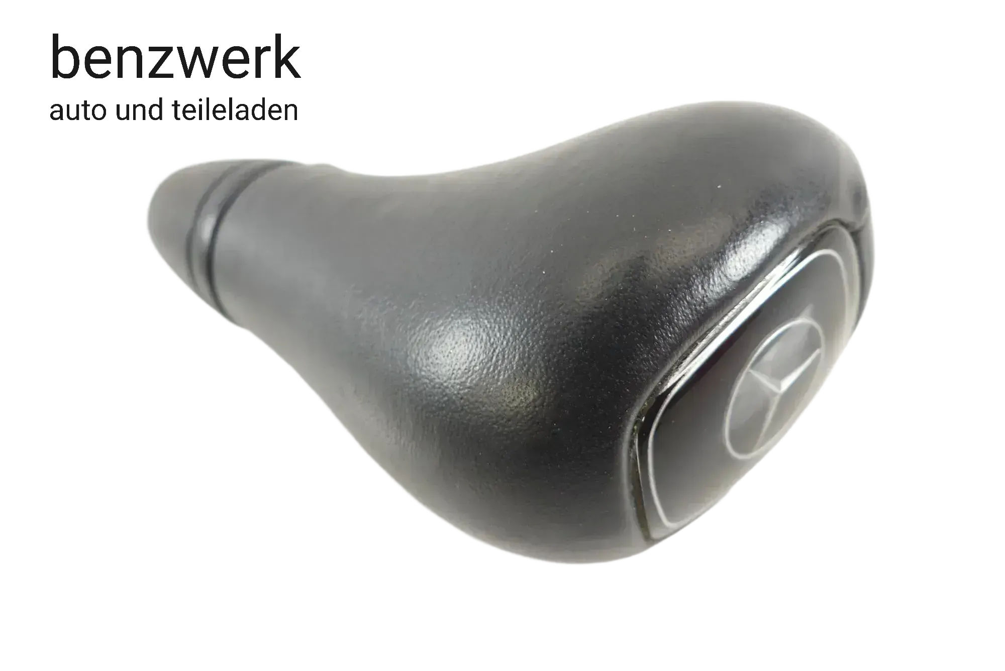 Mercedes W210 W202 W208 Schaltknauf Automatik Leder Schwarz ✔️ - Bild 1