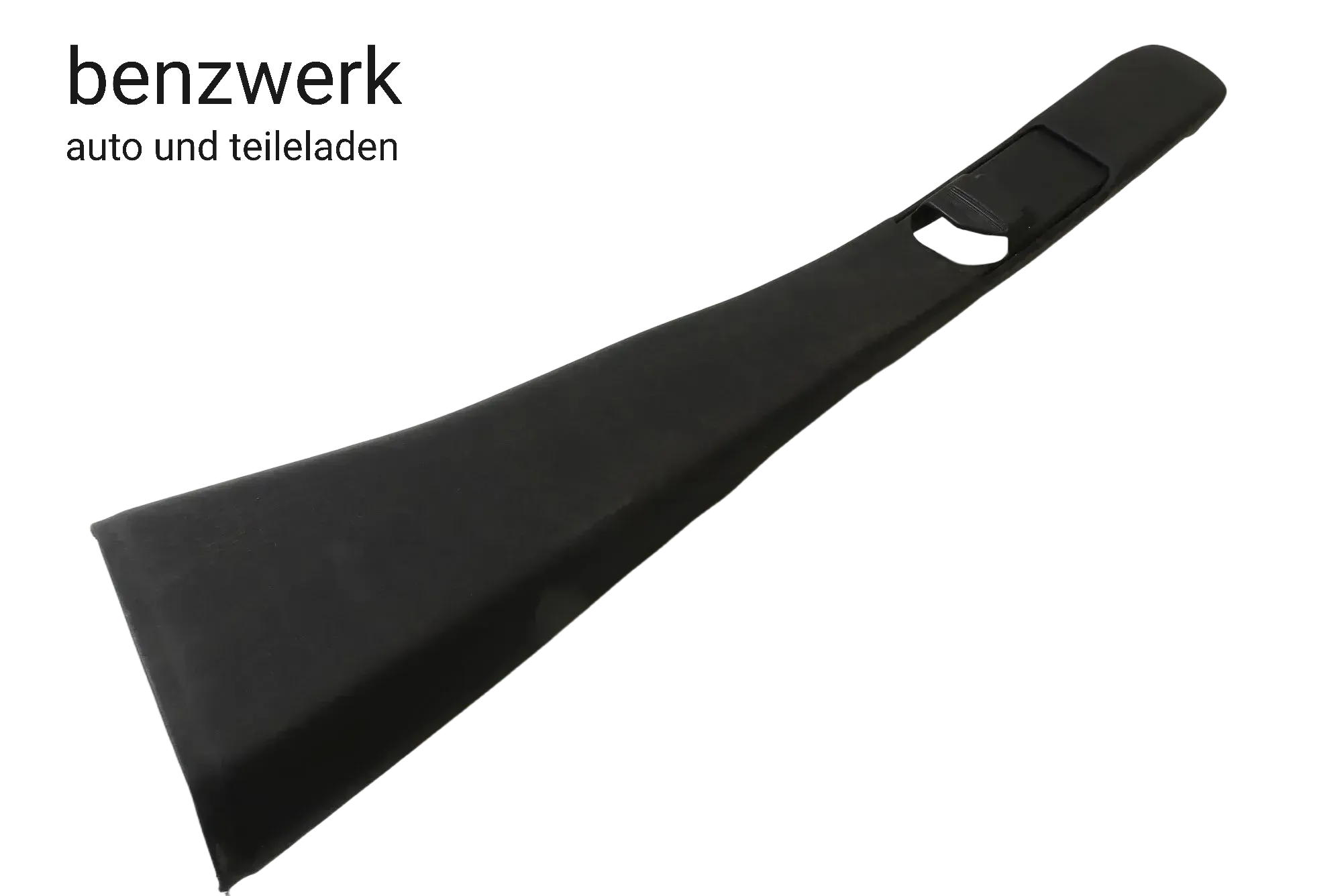 Mercedes W124 Mopf Verkleidung B-Säule links schwarz ORIGINAL 1246923589 ✔️ - Bild 1