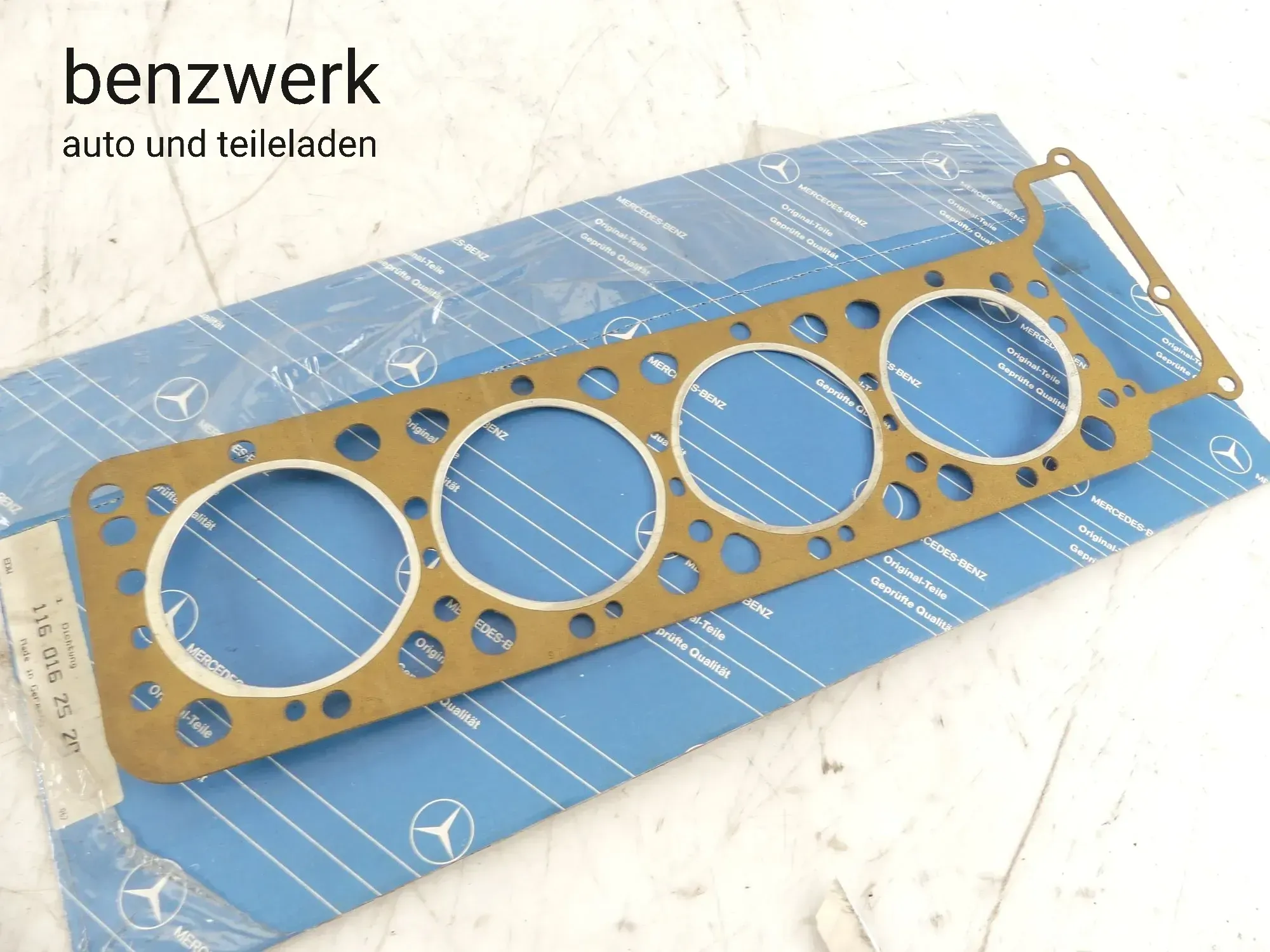 Mercedes M116 M117 V8 Zylinderkopfdichtung rechts NOS ORIGINAL 1160162520 ✔️ - Bild 1