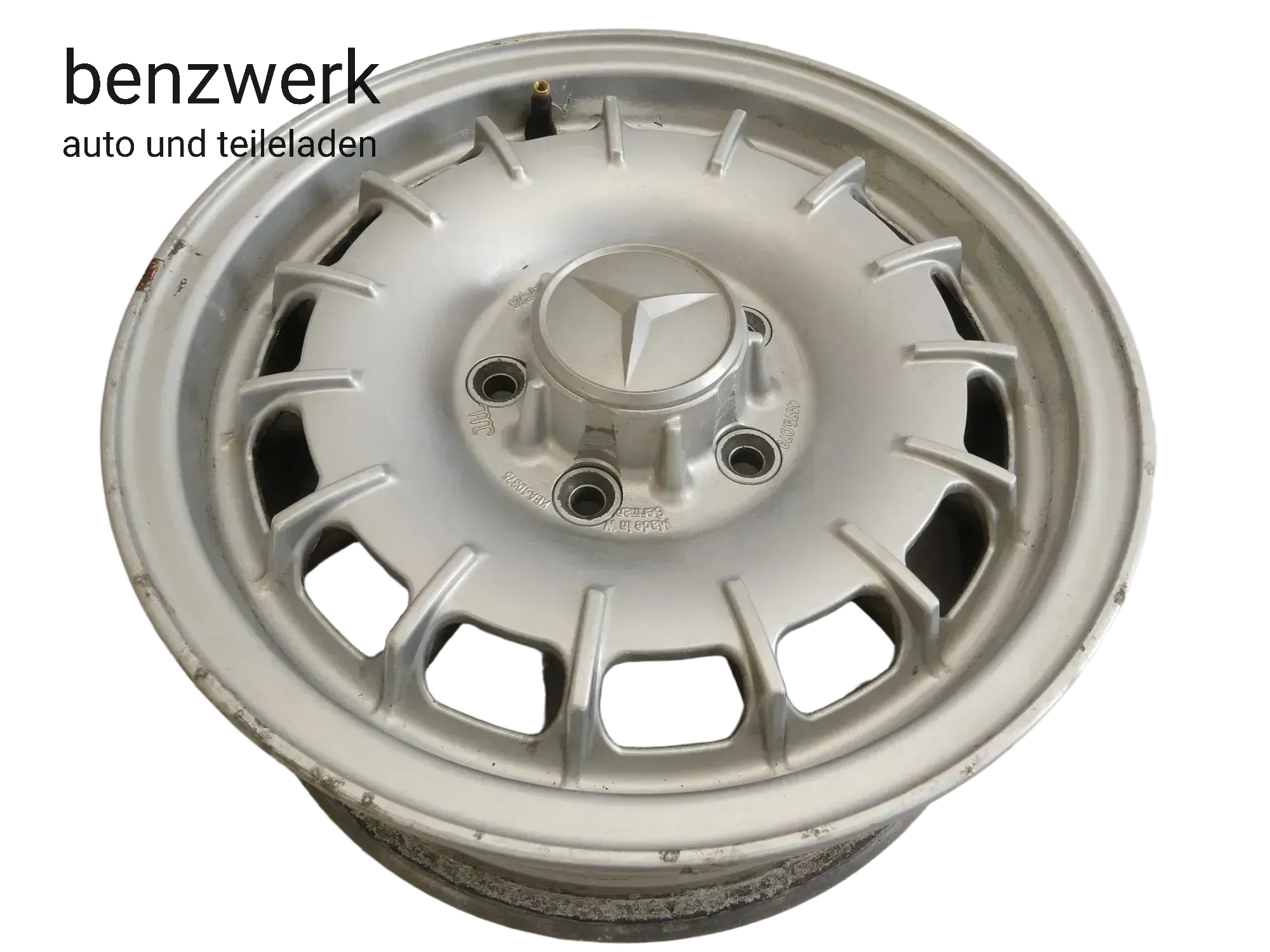 Mercedes W123 W115 1x Ronal Alufelge Barockfelge 5,5x14 ET30 KBA40375 - Bild 1