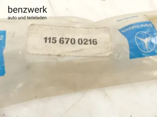 Mercedes W114 W115 /8 Zierstab Frontscheibe unten rechts NEU NOS 1156700216✔️ - Bild 4