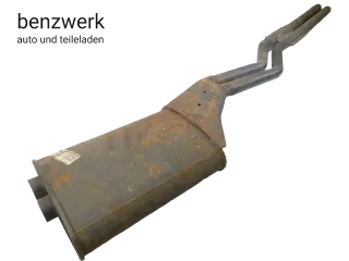 Mercedes /8 W114 280 280E 280C 280CE Mittelschalldämpfer Auspuff NOS 1144901621 - Bild 1