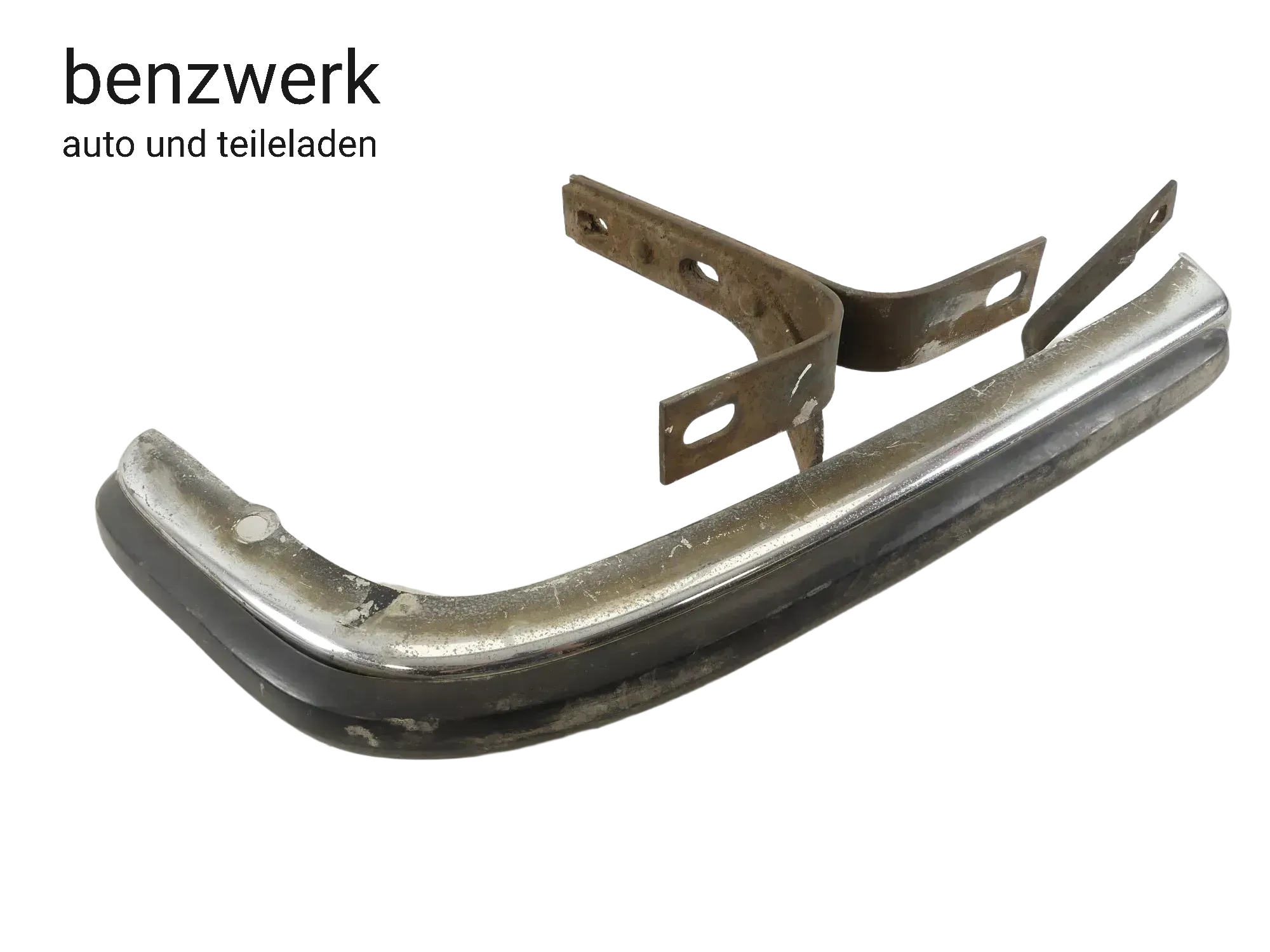 Mercedes W114 /8 Ecke Stoßstange vorne rechts unten ORIGINAL 1148800070 ✔️ - Bild 1