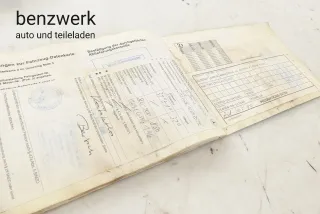 Mercedes W123 Diesel Serviceheft Checkheft Bordbuch 1235844693 ✔️ - Bild 8