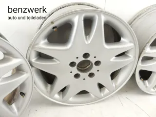Mercedes S-Klasse W220 4x Alufelge Felge ORIGINAL 7,5x17 ET46 2204010202 ✔️ - Bild 3