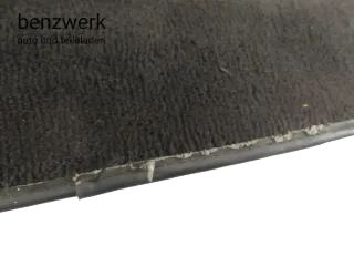 Mercedes W124 Teppich Velour schwarz vorne links rechts 1246804940 1246805040 ✔️ - Bild 6