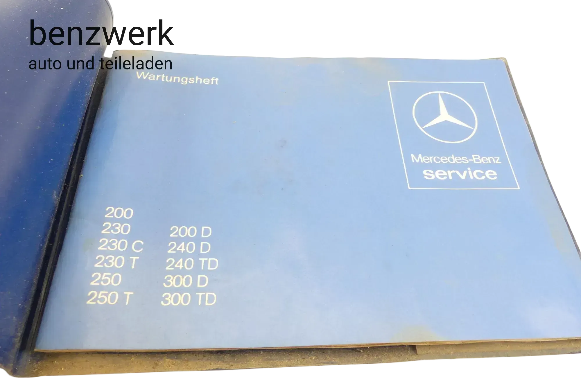 Mercedes W123 Diesel Serviceheft Checkheft Bordbuch 1235844693 ✔️ - Bild 1