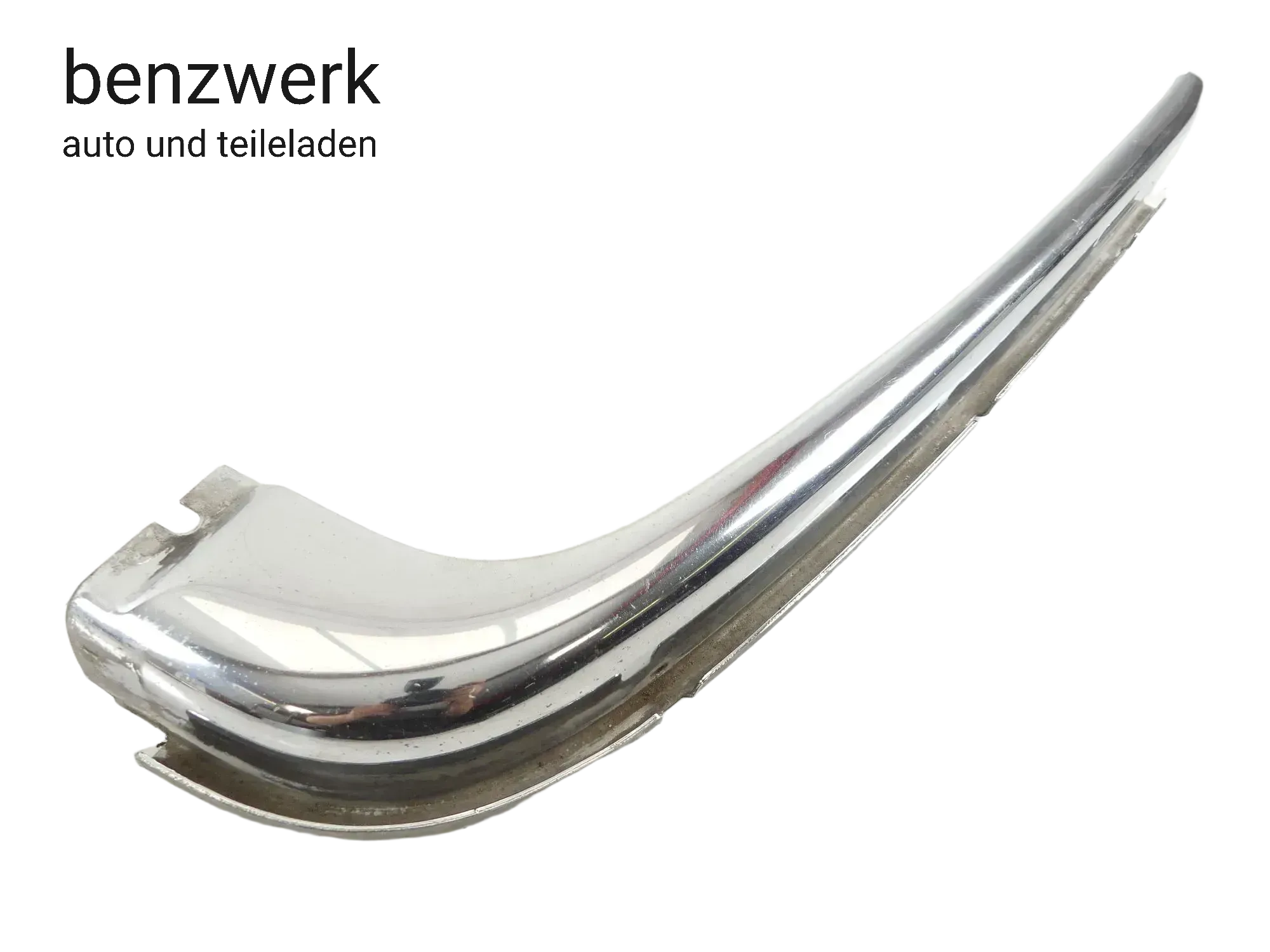 Mercedes SL SLC R107 C107 W107 Chromblende Stoßstange hinten rechts 1078850405 ✔ - Bild 1