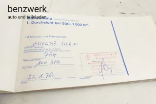 Mercedes W123 Diesel Serviceheft Checkheft Bordbuch 1235847995 ✔️ - Bild 5