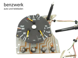 Mercedes W116 R107 C107 W107 Kombiinstrument Tank Temp Öldruck Dimmer 0025405147 - Bild 2