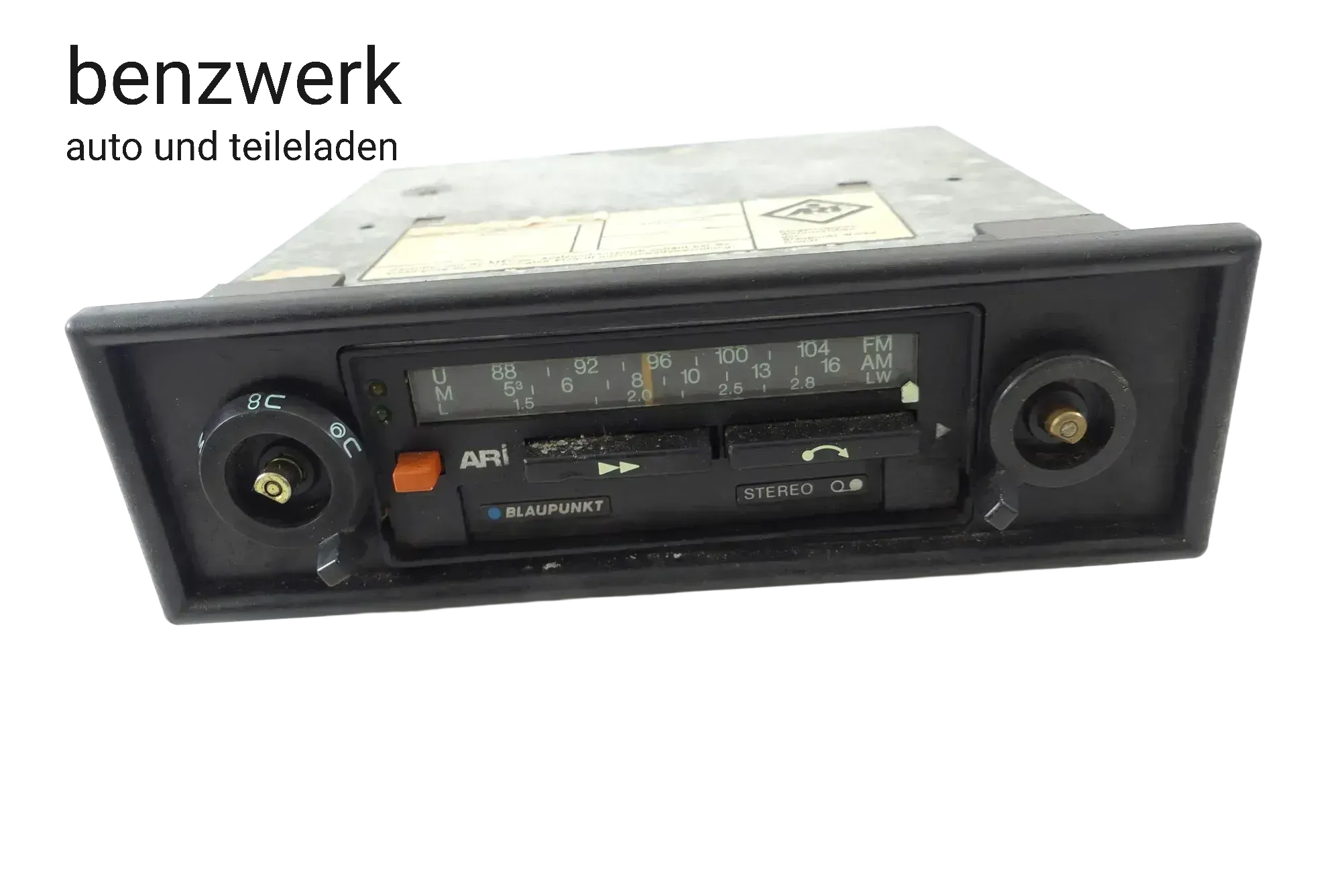 Oldtimer Youngtimer Autoradio Kassette Blaupunkt ARI ✔️ - Bild 1