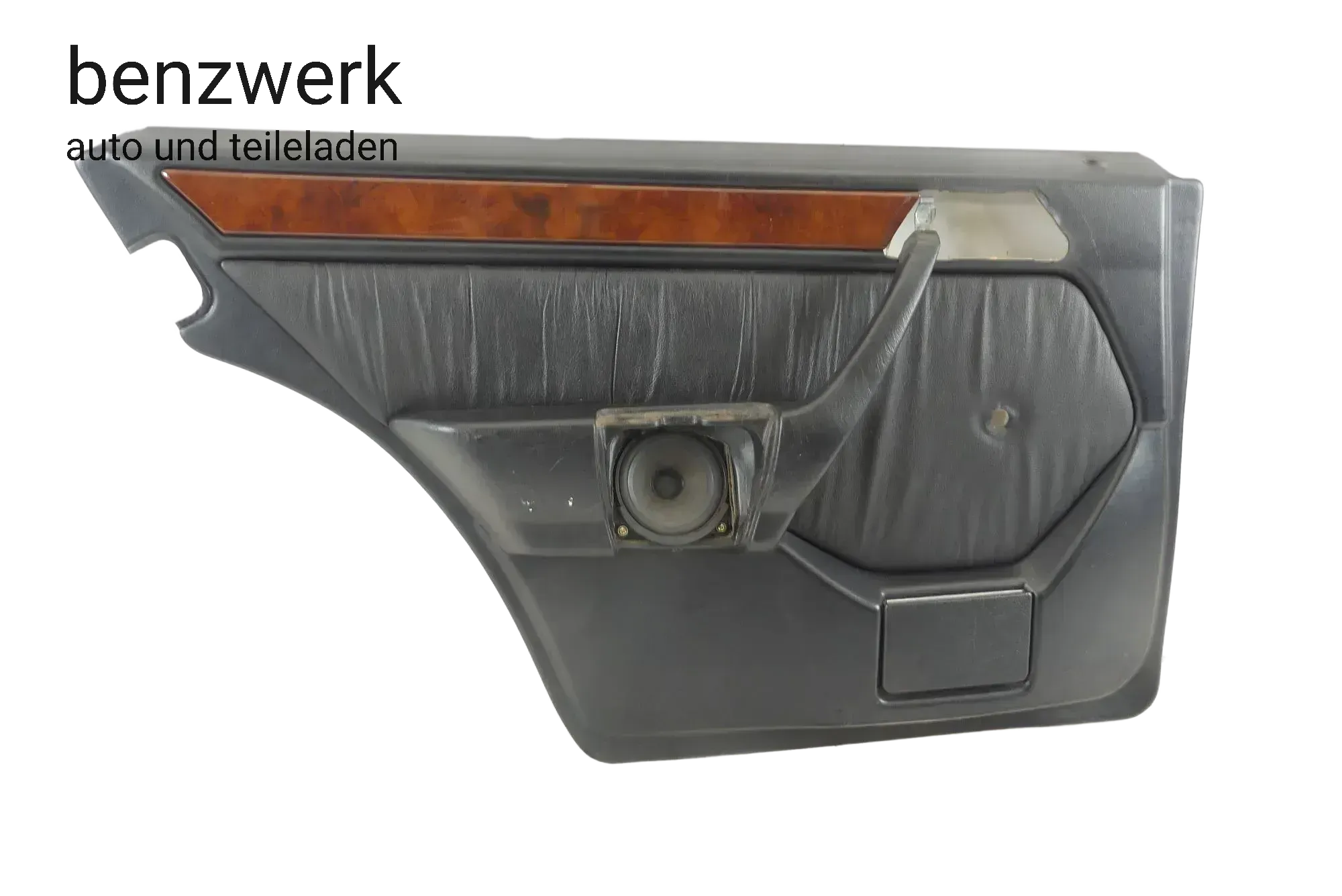 Mercedes W124 S124 Mopf Türverkleidung Leder schwarz hinten links ✔️ - Bild 1