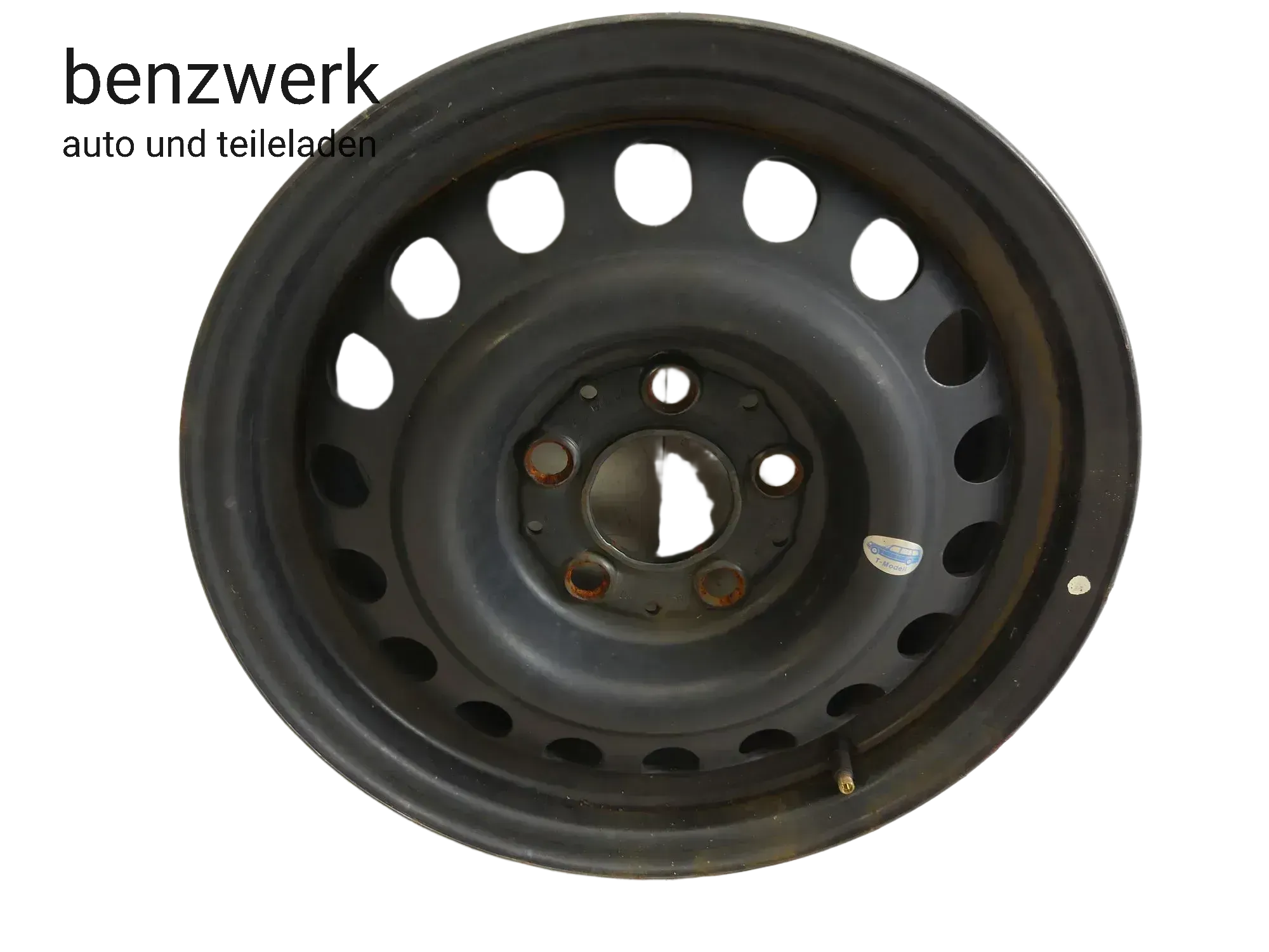 Mercedes W124 Kombi S124 1x Stahlfelge 6,5x15 ET49 1244001002 ✔ - Bild 1