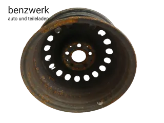 Mercedes W124 1x Felge Stahlfelge 6,5x15 ET49 1244001202 ✔ - Bild 3