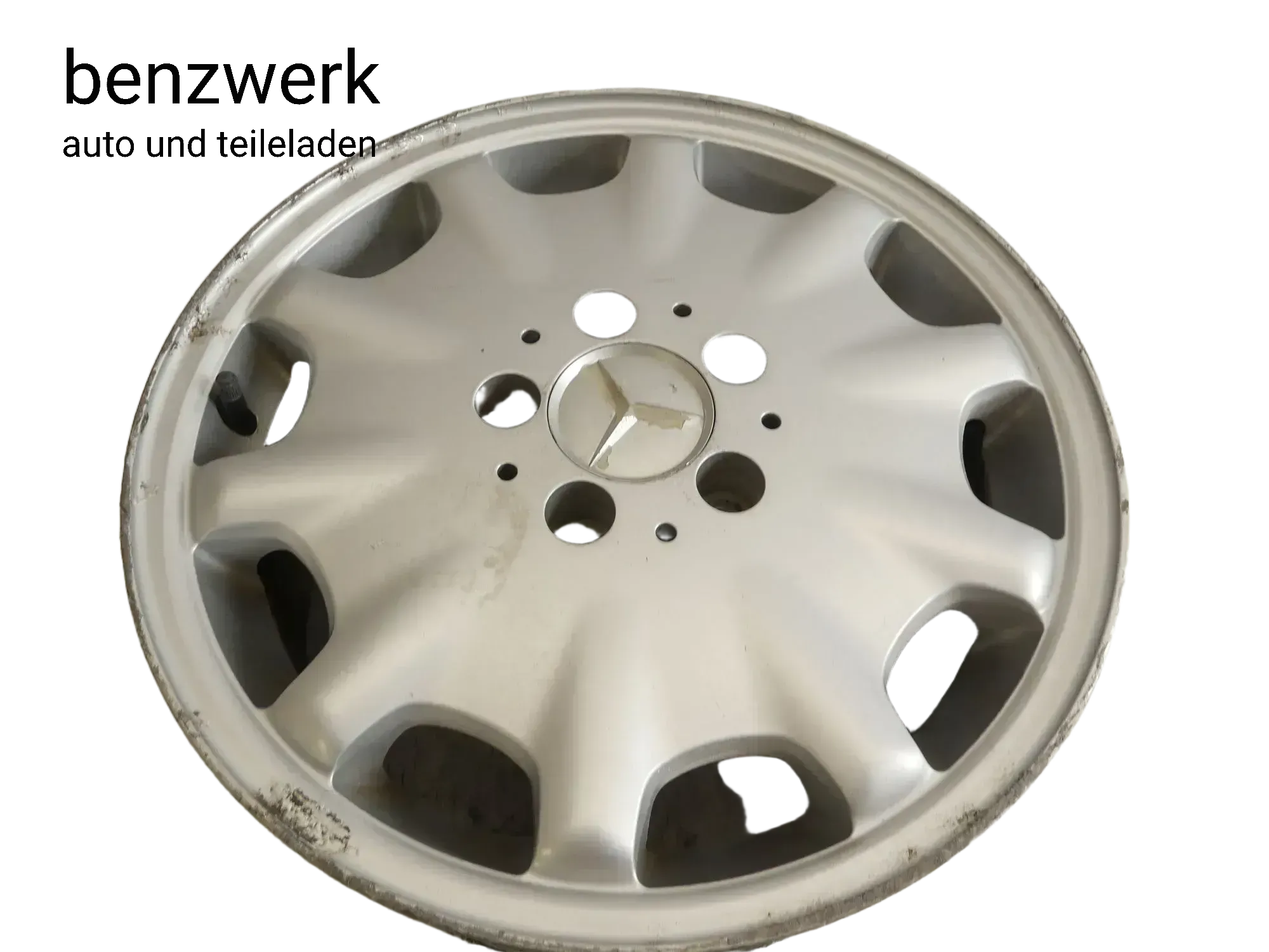 Mercedes W210 W202 1x Gullideckel Alufelge ORIGINAL 7,5x16 ET41 2104010602 ✔️ - Bild 1