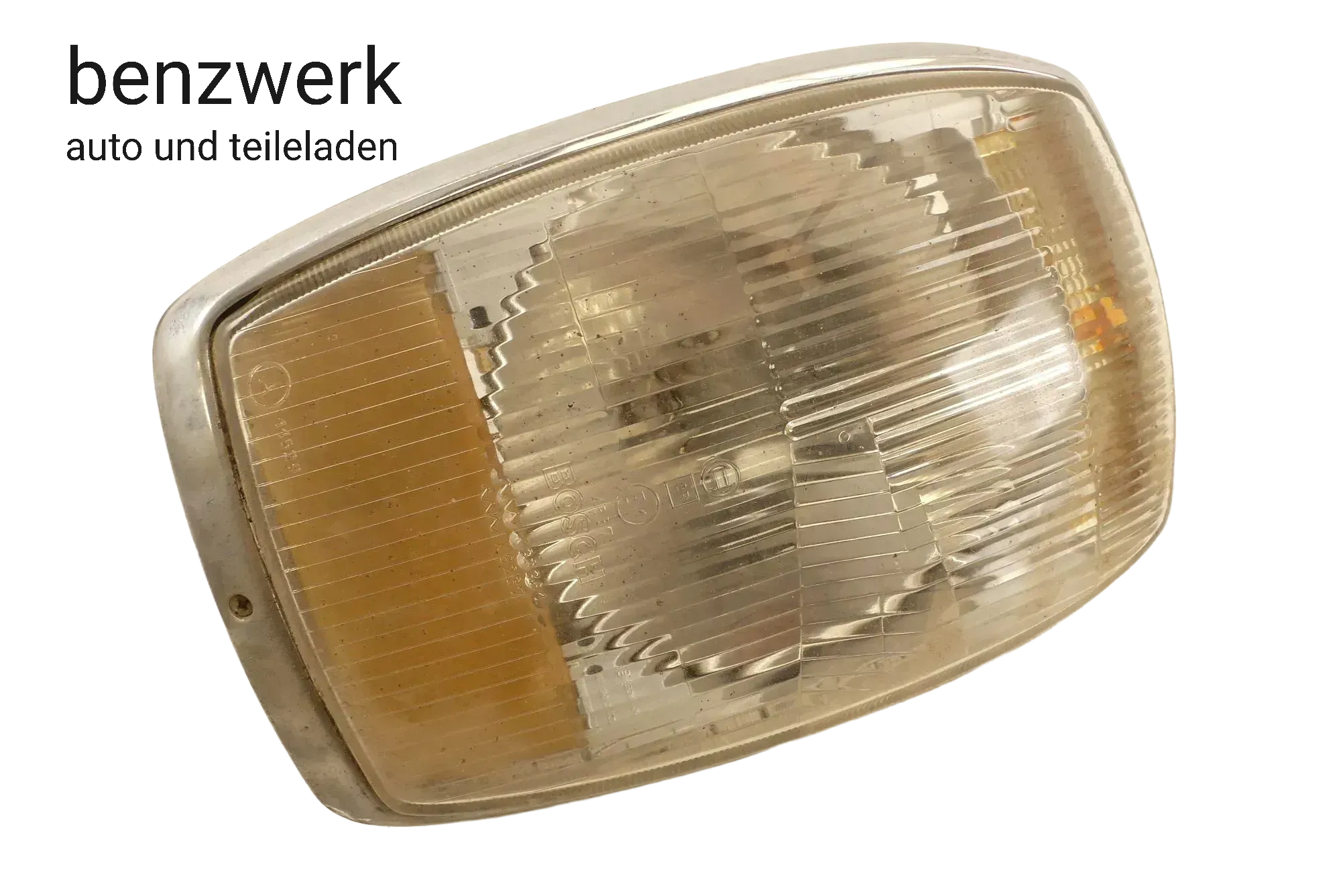 Mercedes W114 W115 /8 Scheinwerfer Bilux Bosch gewölbtes Glas ✔️ - Bild 1