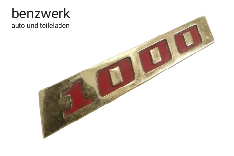NSU Prinz Emblem Schriftzug Typenschild 1000 ✔