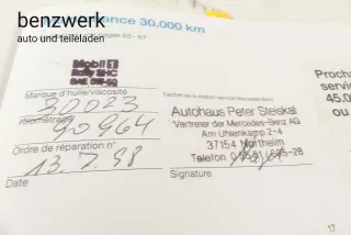 Mercedes W124 Serviceheft Checkheft Bordbuch Französisch 1405843395 ✔️ - Bild 5